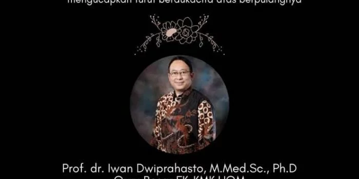 Positif Corona, Pakar Terbaik dan Guru Besar UGM Meninggal Dunia Positif Corona, Pakar Terbaik dan Guru Besar UGM Meninggal Dunia