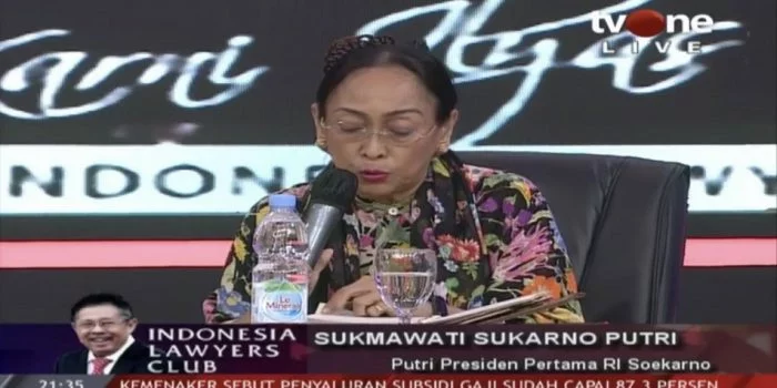 Sukmawati: PKI Tidak Menolak Ideologi Pancasila Sukmawati: PKI Tidak Menolak Ideologi Pancasila
