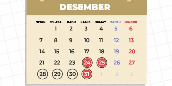 Pangkas 3 Hari, Inilah Jadwal Libur Akhir Tahun 2020 Pangkas 3 Hari, Inilah Jadwal Libur Akhir Tahun 2020