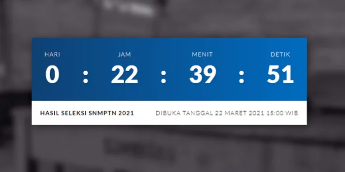 Cek Pukul 15.00 WIB, Hari Ini Pengumuman Hasil SNMPTN di Laman Resminya Cek Pukul 15.00 WIB, Hari Ini Pengumuman Hasil SNMPTN di Laman Resminya