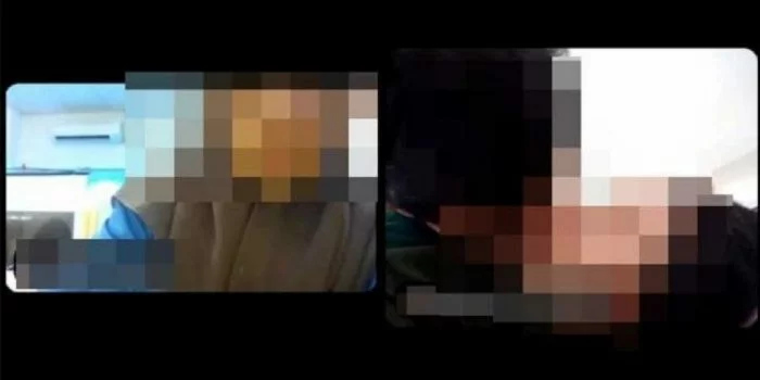 Oknum Mahasiswi UIN Suska Riau Tertangkap Kamera Bercumbu saat Kuliah Umum via Zoom yang Dihadiri 1.000 Mahasiswa