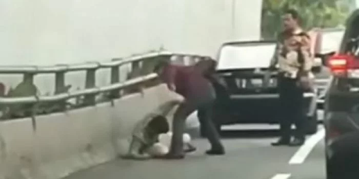 Pelaku Pemukulan Terhadap Justin Frederick di Tol Dalam Kota Ditangkap