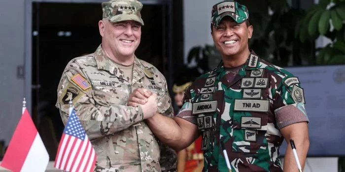 Pertama Kali Sejak 14 Tahun, Panglima TNI Andika Perkasa Terima Kunjungan Panglima Militer AS Mark Milley Pertama Kali Sejak 14 Tahun, Panglima TNI Andika Perkasa Terima Kunjungan Panglima Militer AS Mark Milley