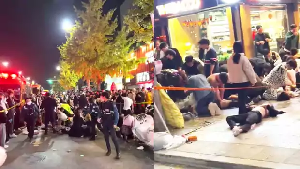 Tragedi Itaewon, Halloween Makan Korban 149 Orang Tewas, 2 Warga Asing Tragedi Itaewon, Halloween Makan Korban 149 Orang Tewas, 2 Warga Asing