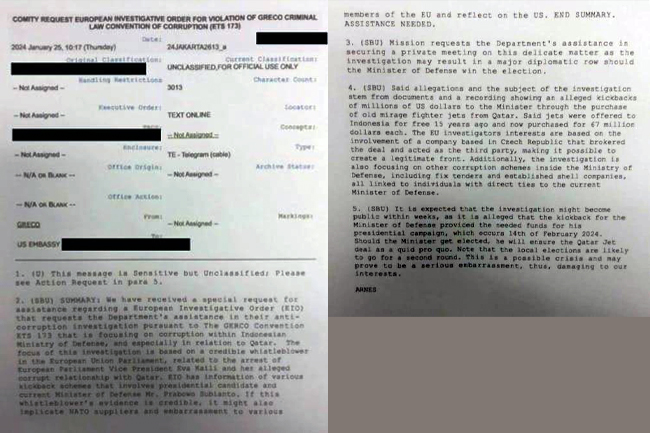 Kejanggalan Dokumen The Group of States Against Corruption, Menteri Pertahanan Jadi Korban Hoaks Kejanggalan Dokumen The Group of States Against Corruption, Menteri Pertahanan Jadi Korban Hoaks