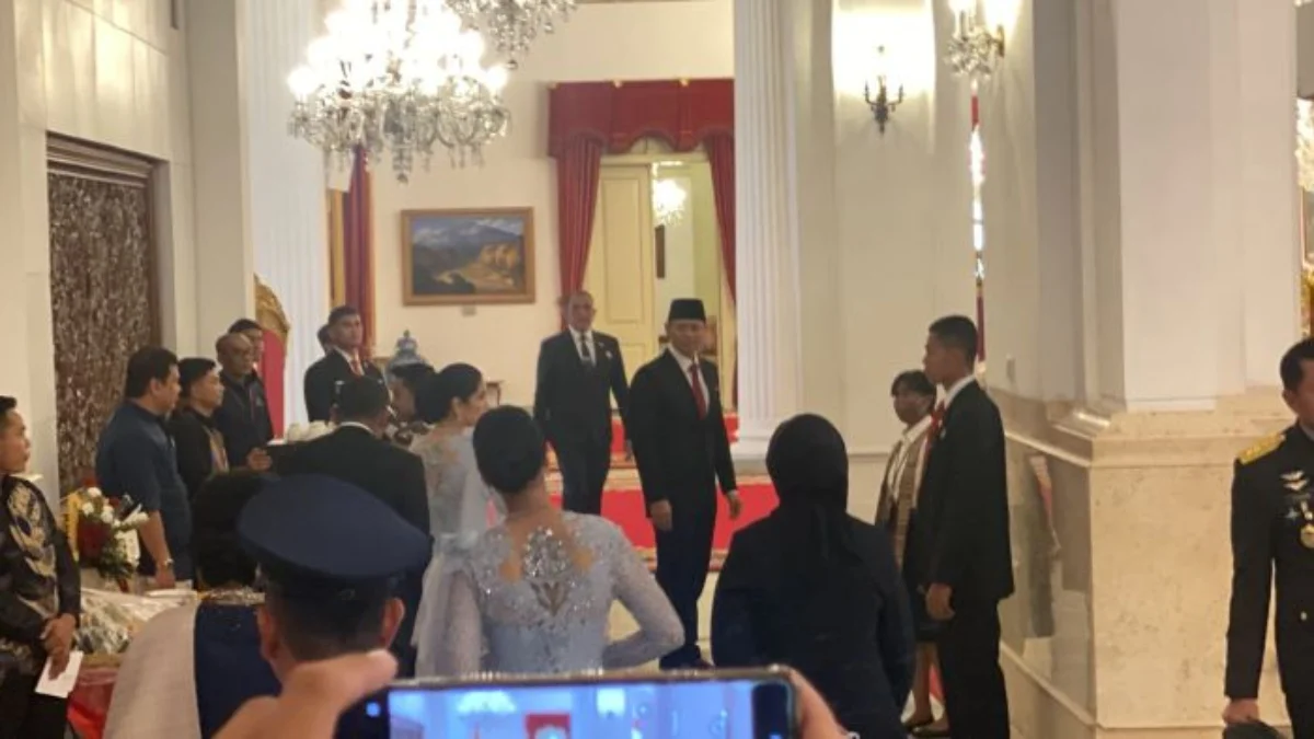 Dilantik Jadi Menteri Agraria dan Tata Ruang, AHY Tiba di Istana Dilantik Jadi Menteri Agraria dan Tata Ruang, AHY Tiba di Istana