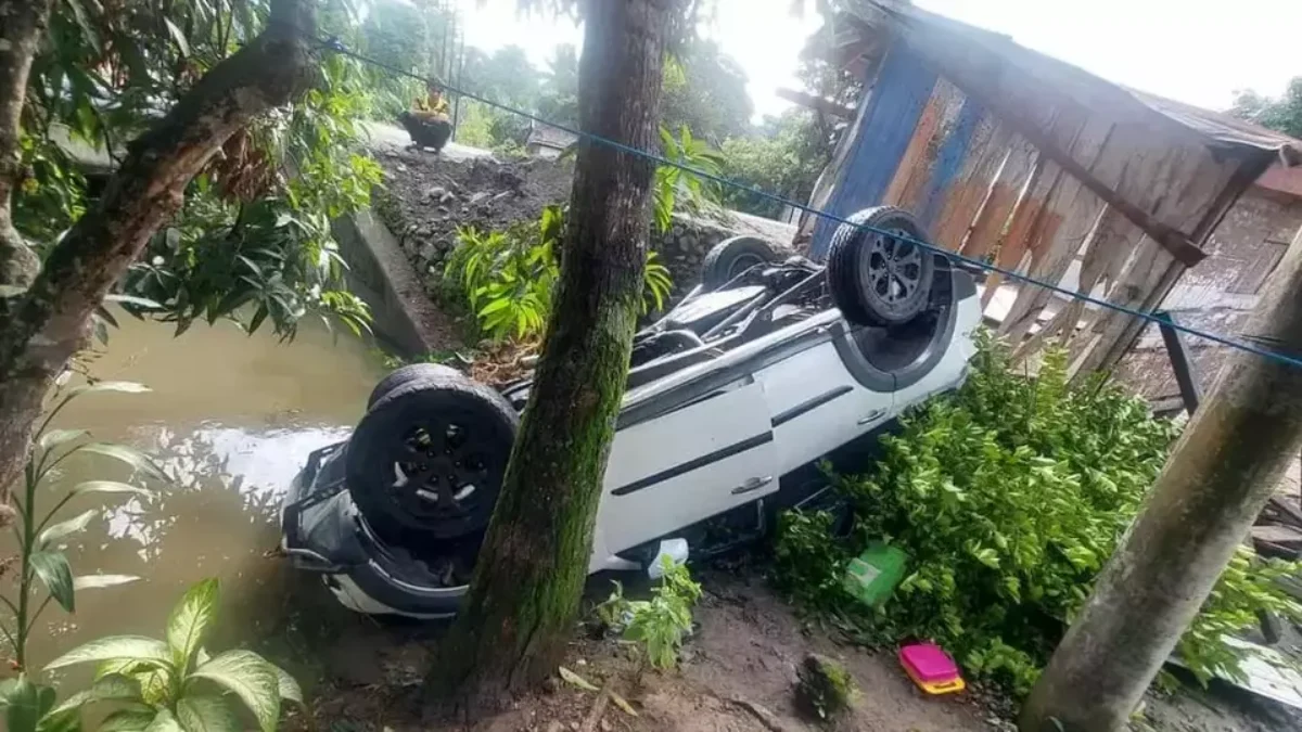 Kanit Sabhara Polres Luwu Timur Meninggal Dunia Usai Mitsubishi Pajero Sport Terguling