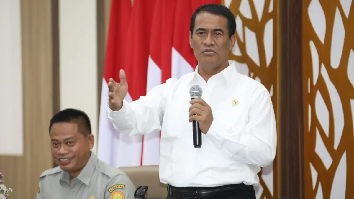 Potongan Video Pidato Menteri Pertanian Viral Ditegur Wapres, Andi Amran Sebut Teguran Terjadi Dulu