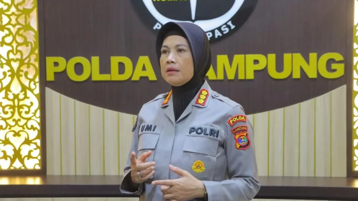 Polda Lampung: Pelaku Penembakan dari Dalam Mobil yang Melaju dengan Kecepatan Tinggi Kabid Humas Polda Lampung Kombes. Pol. Umi Fadilah Astutik (Dok, Polda Lampung)