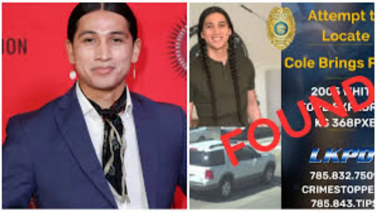 Keluarga Sebar Poster Orang Hilang di Medsos, Aktor Cole Brings Plenty Ditemukan Tewas di Hutan Cole Brings Plenty