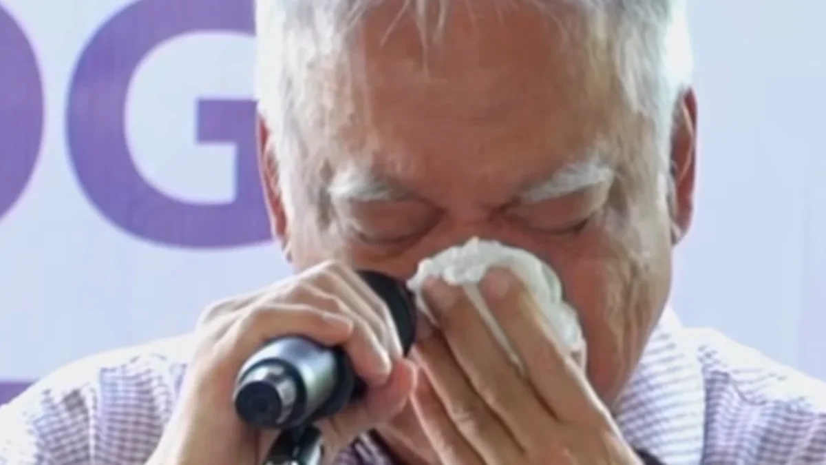 Basuki Hadimuljono Menangis Terharu Saat Meresmikan Gedung Stasiun Geologi UGM: Saya Teringat 50 Tahun Lalu Menteri PUPR Basuki Hadimuljono terisak saat meresmikan Gedung Stasiun Lapangan Geologi UGM di Klaten, Jawa Te