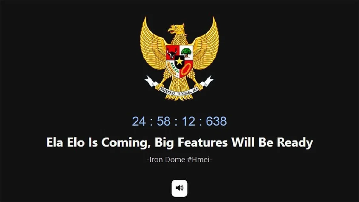 Menkominfo Bantah Situs Ela Elo Disebut Pengganti X Dibuat Pemerintah Foto/https://elaelo.id/