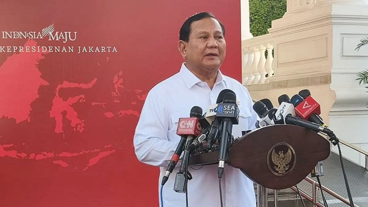 Prabowo Subianto Ungkap Keprihatinan Atas Insiden Penembakan Donald Trump Prabowo Subianto. ANTARA/Mentari Dwi Gayati)