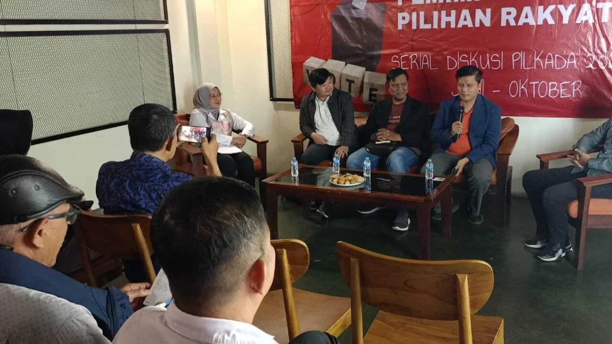JMSI Jawa Barat Diskusi Pilkada Mencari Pemimpin Pilihan Rakyat, KPU Jabar Bilang Ini Diskusi Publik Jaringan Media Siber Indonesia (JMSI) Jawa Barat (Foto: JMSI Jabar)