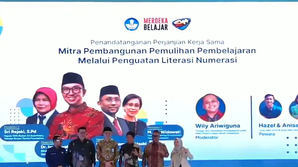 Kemendikbudristek: Literasi dan Numerasi Tingkatkan Daya Pikir Murid hingga Tenaga Pendidik Tangkapan layar - Direktorat Jenderal PAUD, Pendidikan Dasar dan Pendidikan Menengah Kemendikbudristek saat me