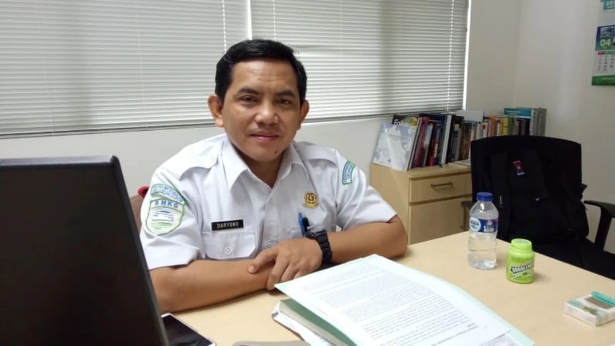 BMKG: Gempa M7,0 Guncang Perairan Rusia Tidak Berdampak Signifikan di Wilayah Indonesia Kepala Bidang Mitigasi Gempa Bumi dan Tsunami Badan Meteorologi Klimatologi dan Geofisika (BMKG), Daryono. (Is