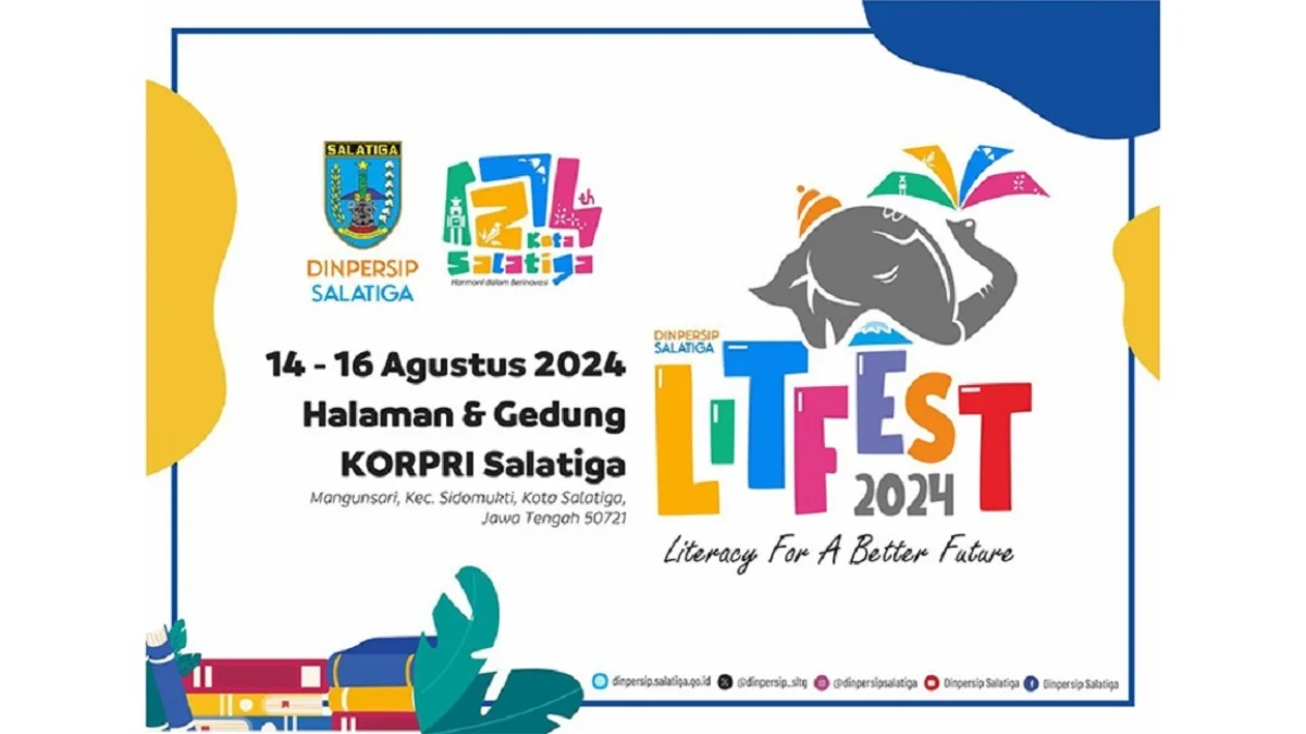 Salatiga LitFest 2024 ‘Literacy for A Better Future’ FOTO DOK. SALATIGA LITFEST 2024