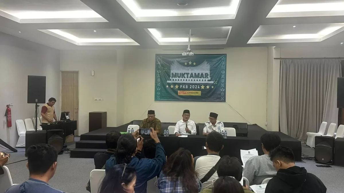 Jumpa pers dari Fungsionaris Dewan Pengurus Pusat PKB di Hotel Mahogany &ndash; Bali. (Ist)