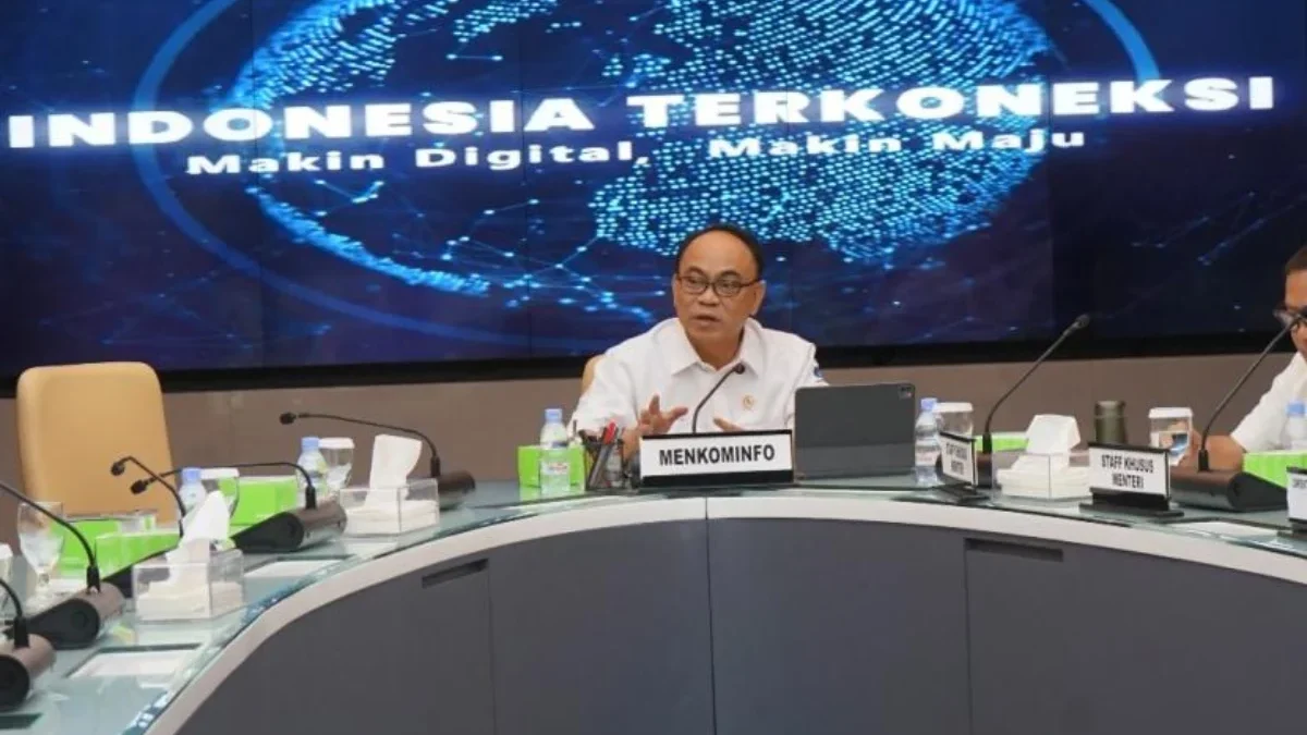 Budi Arie Setiadi Sebut Angga Raka Prabowo Dilantik Wamenkominfo Menkominfo Budi Arie Setiadi. (Ist)