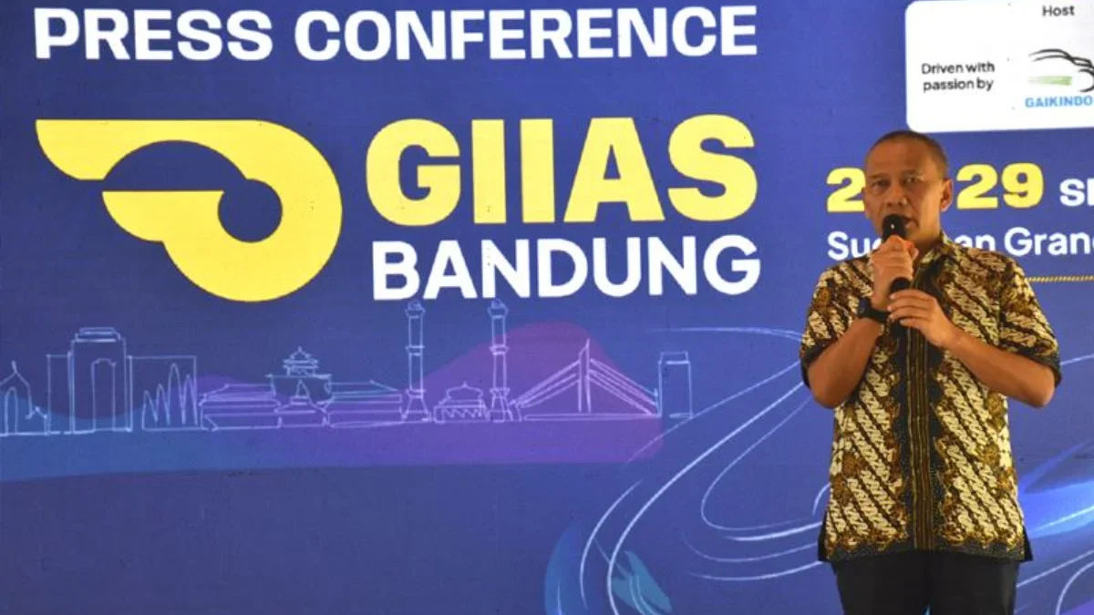 Gaikindo Indonesia International Auto Show Pajang 18 Merek Kendaraan Bermotor, Jabar Pasar Otomotif Nasional Kukuh Kumara, Sekretaris Umum Gabungan Kendaraan Bermotor Indonesia (GAIKINDO) saat menjelaskan rencana pelaks