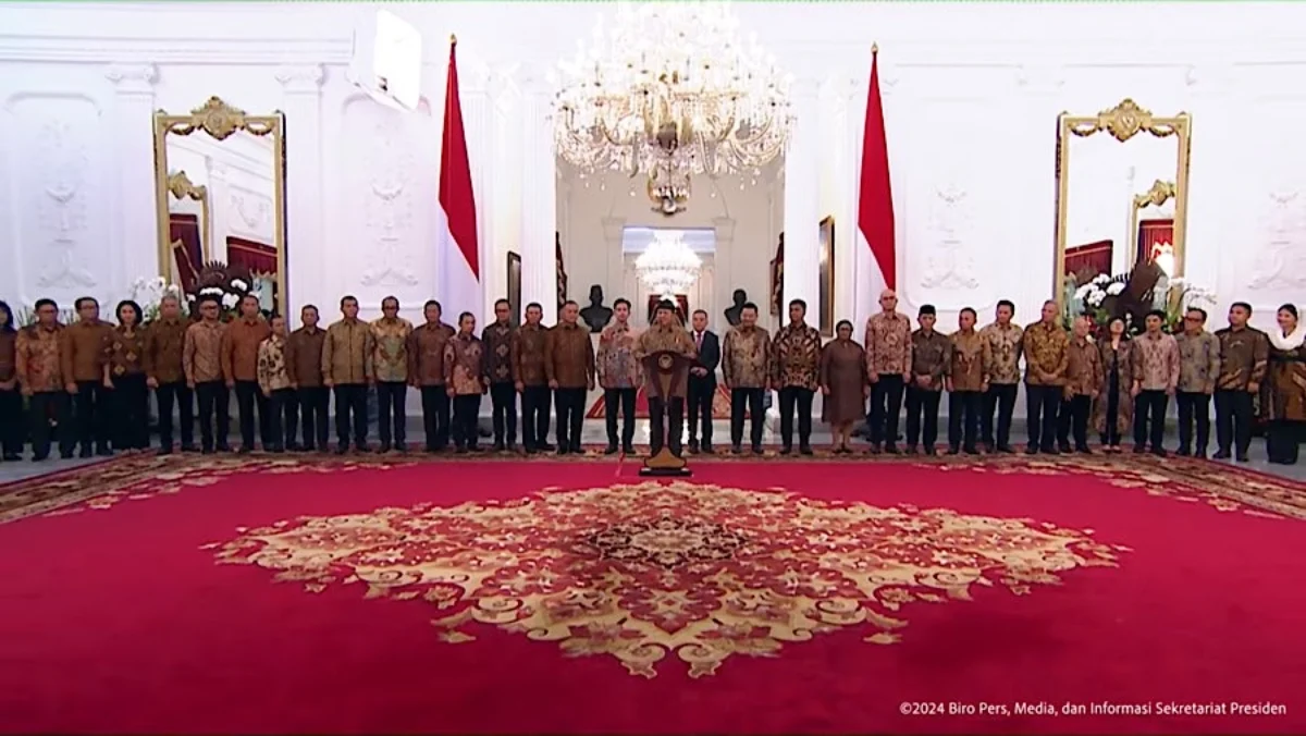 Daftar Lengkap Nama Wakil Menteri di Kabinet Merah Putih Prabowo-Gibran Presiden Prabowo Subianto mengumumkan wakil menteri negara dan kepala badan dalam pemerintahan periode 2024-20