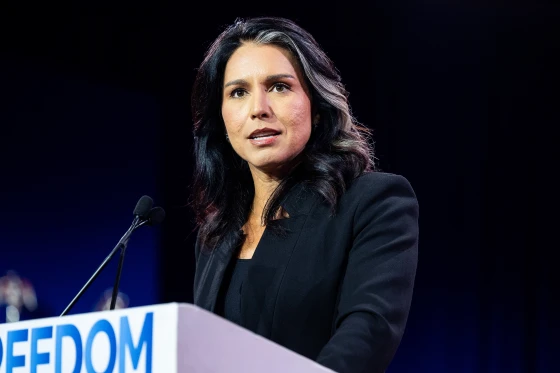 Sekutu Amerika Serikat Cemas Trump Pilih Tulsi Gabbard Jadi Kepala Intelijen, Ini Alasannya Tulsi Gabbard (Michael Brochstein / SOPA Images via Reuters file)