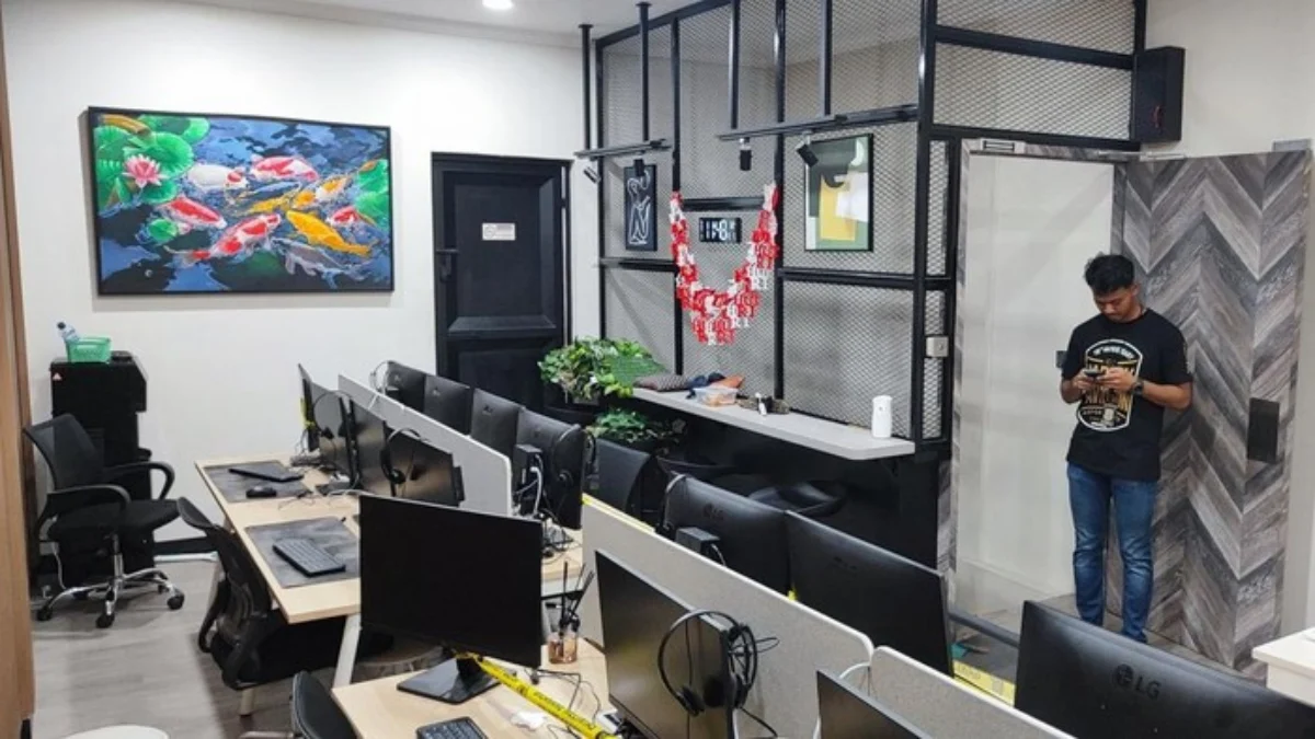 'Kantor satelit' pegawai Komdigi terlibat judi online (dok istmewa).