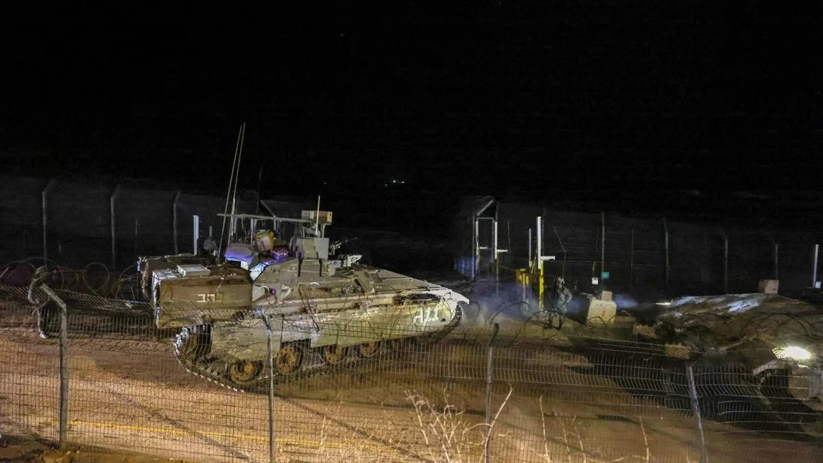 Kementerian Luar Negeri Arab Saudi Kecam Perampasan Tanah Suriah oleh Israel di Dataran Tinggi Golan Israel kembali merebut daerah ini agar pasukan Suriah tidak mengganggu daerah perbatasan mereka. (Photo by Jal