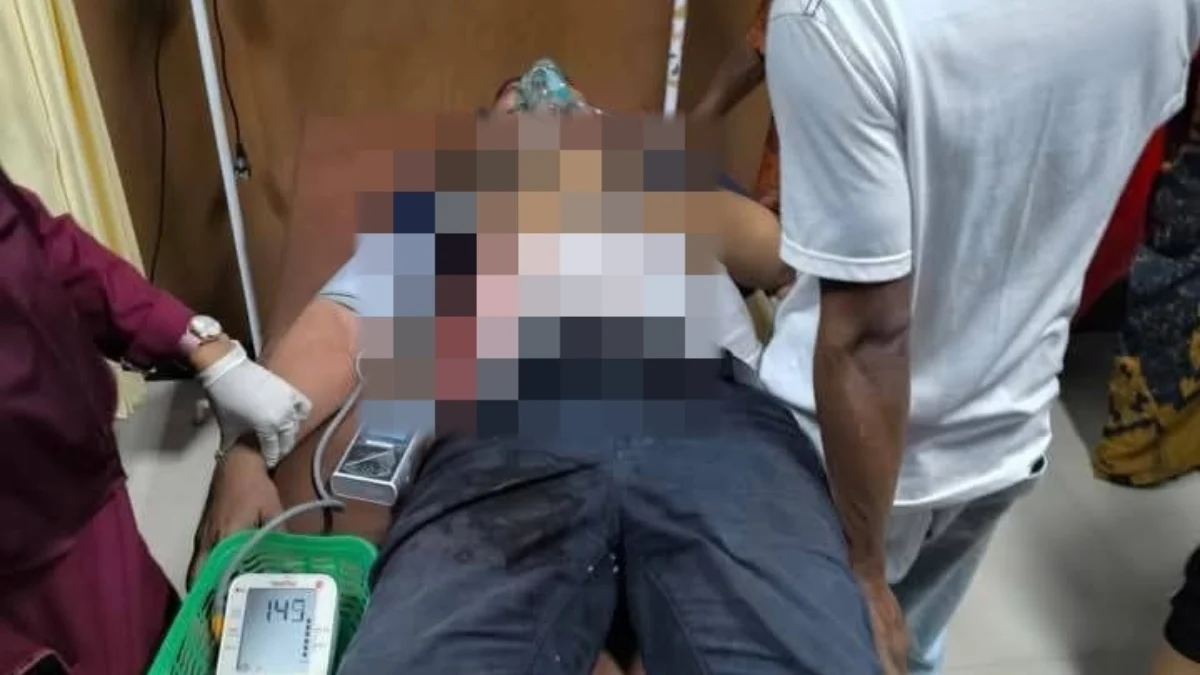 Rudi S Gani (49) yang tewas ditembak oleh orang tak dikenal (OTK) saat merayakan malam tahun baru di Kabupaten