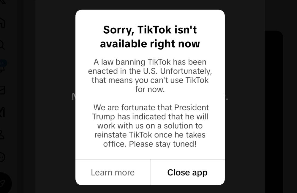 TikTok Tak Bisa Dibuka di Amerika Serikat, Begini Pernyataan Donald Trump Sejumlah influencer membagikan kabar jika TikTok tak lagi bisa dibuka di Amerika Serikat per Sabtu tengah mala