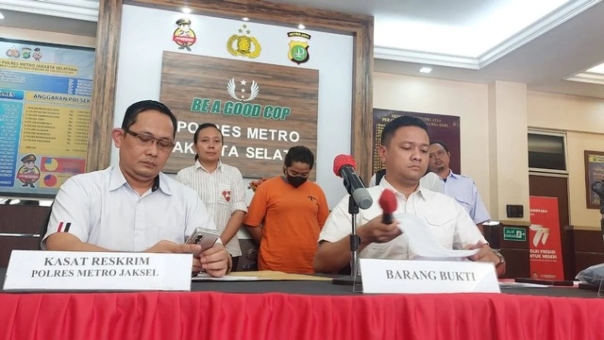 Kasus yang Bikin AKBP Bintoro Terseret Dugaan Pemerasan Nilai Miliaran Rupiah Terhadap Tersangka Pembunuhan Konpers rilis di Polres Jakarta Selatan yang dipimpin oleh Kasat Reskrim AKBP Bintoro, di Mapolres Jaksel, Sel