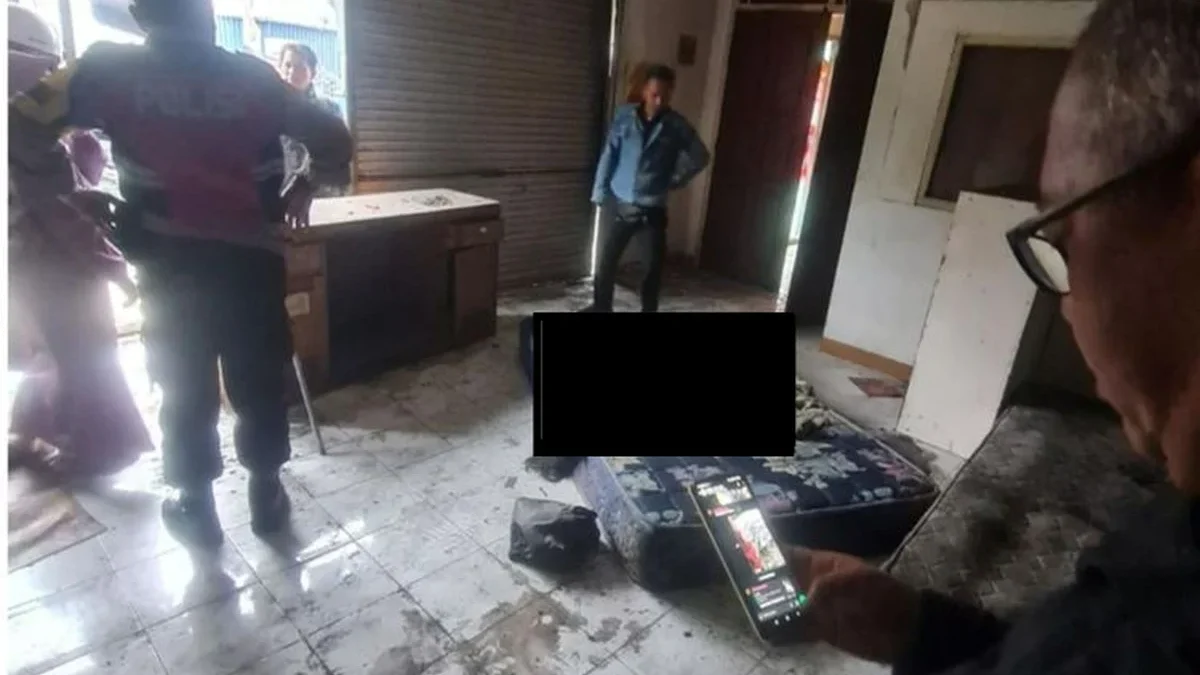 Ditemukan Mayat Perempuan di Bogor Diduga ODGJ Tanpa Identitas Belum Diketahui Penyebabnya Mayat Perempuan Nyaris Tanpa Busana Ditemukan Tergeletak di Atas Kasur Dalam Rumah Kosong di Bogor(Dok Polsek