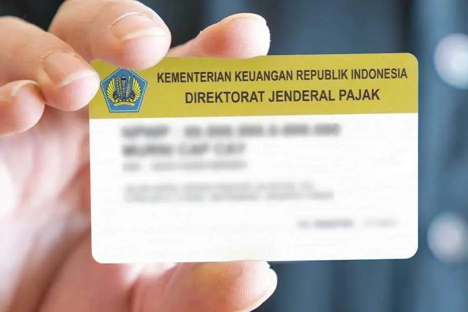 Ilustrasi kartu NPWP fisik (Foto: Talenta)