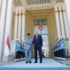 Erdogan-Prabowo Sepakat Two State Solution Jalan Keluar Kemerdekaan Palestina Presiden Prabowo Subianto siap menyambut Presiden Turki Erdogan di Istana Bogor. (Dok. Instagram/@prabowo)