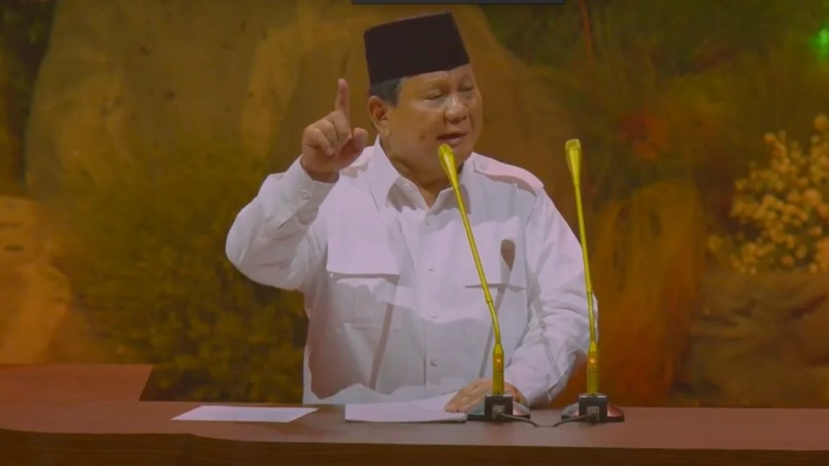 Prabowo: Sejak Kecil Saya Ingin Melihat Indonesia Hebat, Tidak Berhasil Tidak Perlu Calonkan Saya Prabowo Subianto (Dok YouTube GerindraTV)