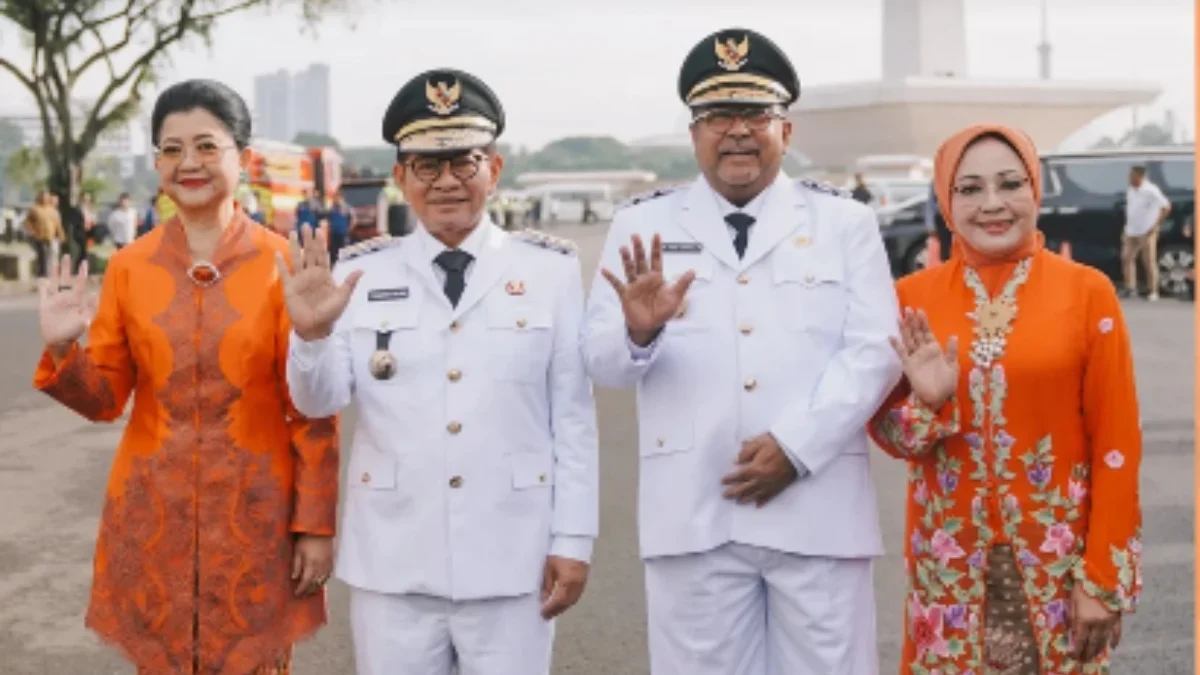 Soal Wacana Relokasi Warga di Bantaran Sungai Atasi Banjir Jakarta, Tidak ada Perbedaan Pandang Pramono-Rano Gubernur dan Wakil Gubernur Terpilih DKI Jakarta periode 2025-2029, Pramono Anung dan Rano Karno tampil mengen