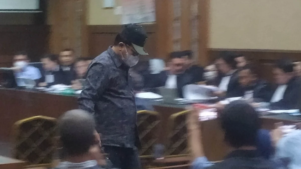 Kasus Suap Vonis Bebas Ronald Tannur, Saksi Ungkap Pesan Mantan Ketua PN Surabaya: Jangan Lupa Aku Mangapul usai memberikan keterangan sebagai saksi dalam perkara suap vonis bebas Ronald Tannur di Pengadilan T