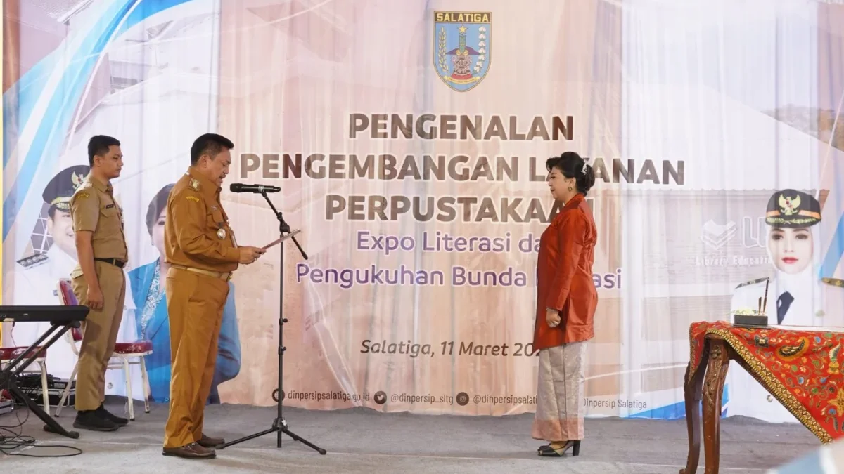 Inovasi Perpusda Majukan Literasi, Retno Margiastuti Jadi Bunda Literasi Kota Salatiga Masa Bakti 2025-2030 Retno Margiastuti Dikukuhkan Jadi Bunda Literasi Kota Salatiga periode 2025-2030 oleh Wali Kota Salatiga Robby