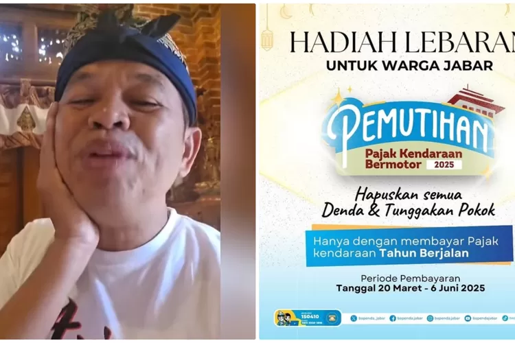 Gubernur Jawa Barat Dedi Mulyadi hapuskan semua denda dan tunggakan pajak kendaraan baik motor atau mobil tahu