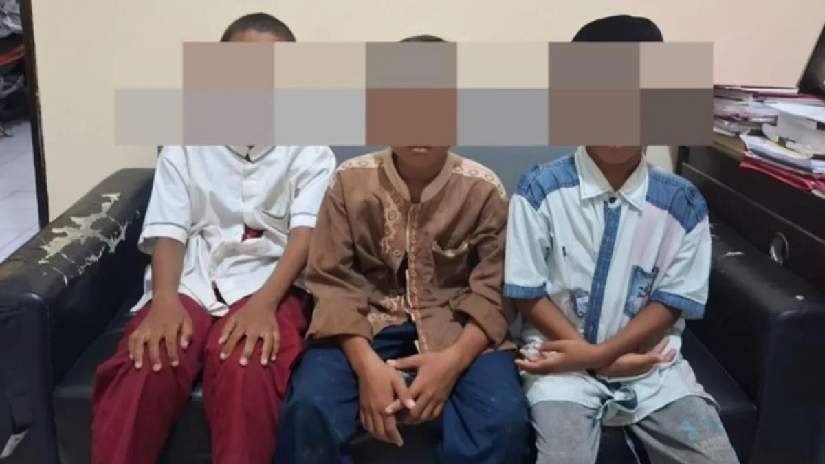 3 bocah di Gresik curi motor (IST)