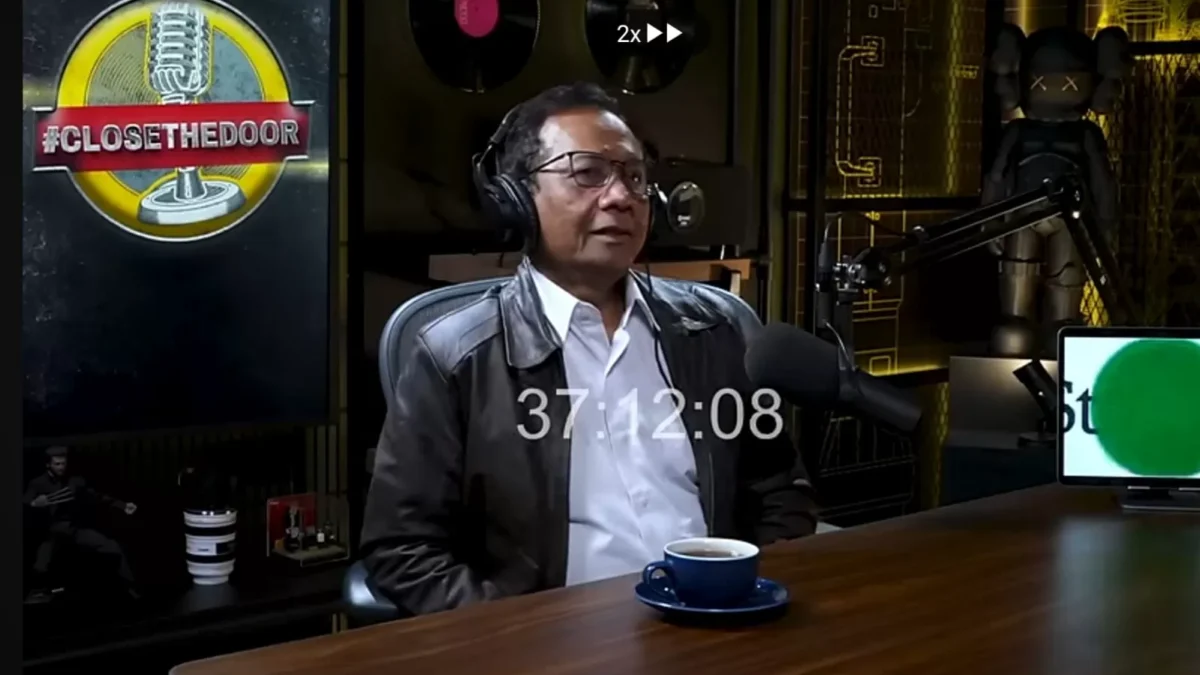 Mahfud MD. (YouTube Deddy Corbuzier)