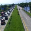 Tol Cikopo Palimanan (Cipali) mulai padat. (Foto: Astra Infra Tol Cipali)