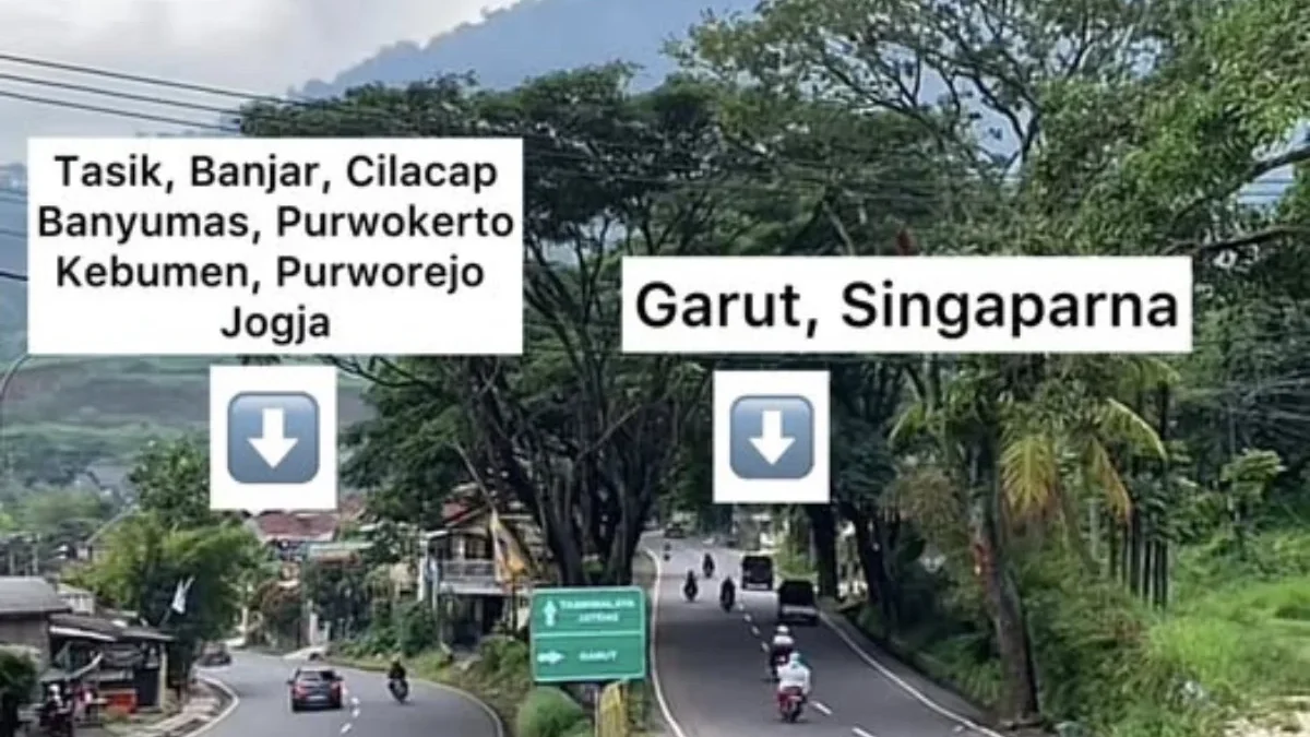 Jangan sampai salah belok di Simpang Legendaris, Cagak, Nagreg