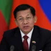 Pemimpin Junta Myanmar Min Aung Hlaing/Net