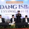 Pemerintah melalui Kemenag resmi menetapkan 1 Syawal 1446 Hijriah atau Hari Raya Idul Fitri 2025 jatuh pada Se