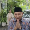 Putra Presiden RI Prabowo Subianto, Ragowo Hediprasetyo Djojohadikusumo atau Didit Hediprasetyo menemui Presid