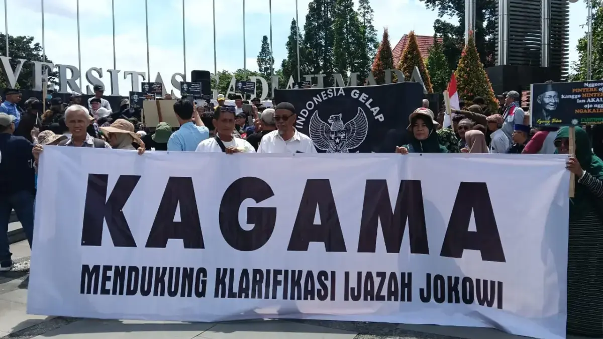 Aksi geruduk UGM 15 April