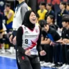 Megawati Perkuat Red Sparks Tumbang di Leg I Lawan Pink Spiders Megawati Hangestri Pertiwi saat memperkuat Red Sparks di Liga Voli Korea (Instagram)