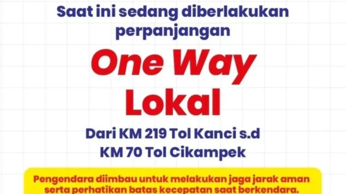 Polri dan Jasamarga memberlakukan one way di Tol Transjawa/Ist