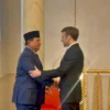 Presiden Prabowo Subianto dan Presiden Prancis, Emmanuel Macron. (IST)